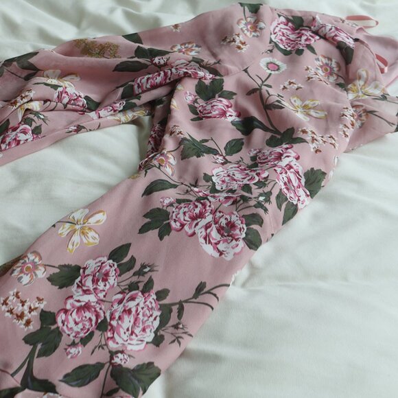 Bardot Flower Girl Floral Dress in Pink - Picture 5 of 7